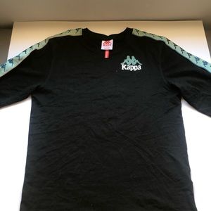 Kappa Black 222 Banda Lake Long Sleeve T-Shirt